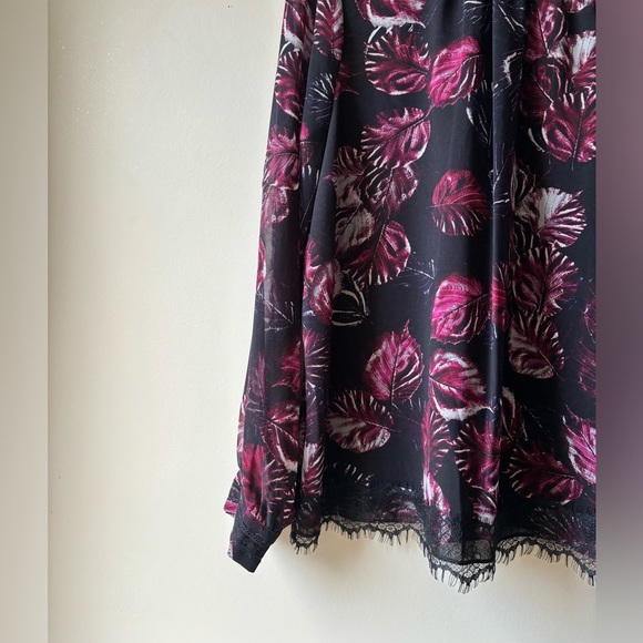 KARL LAGERFELD | Long sleeve mock neck blouse | M - Picture 5 of 9